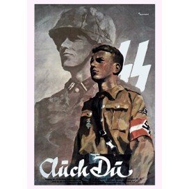 Plakat „Auch Du"