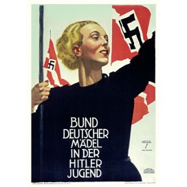 Plakat „Bund deutscher Mädel in der Hitlerjugend"