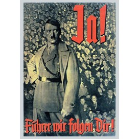 Plakat „Führer, wir folgen Dir"