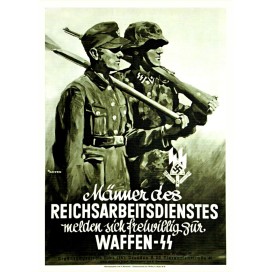 Plakat „Männer des RAD ..."