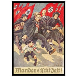 Plakat „Mander s'ischt Zeit!"