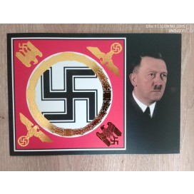 Postkarte Führerstandarte (DIN A 5)
