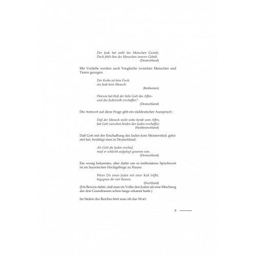 Hiemer, Ernst (Hrsg.): Der Jude im Sprichwort der Völker