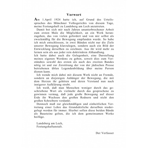 Hitler, Adolf: Mein Kampf