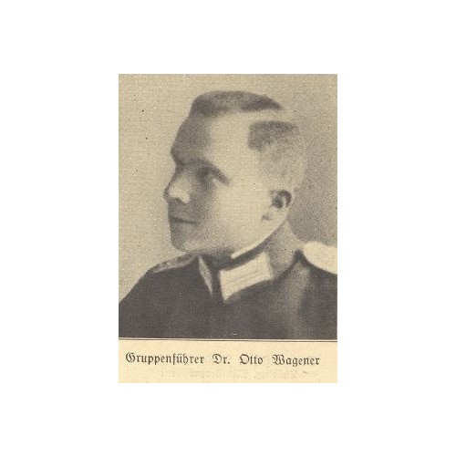 Wagener, Hauptmann a. D. Otto: Von der Heimat geächtet