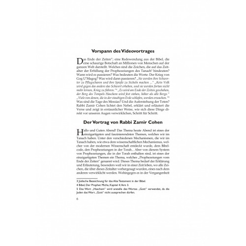 Höfelbernd, Prof. Dr.: Vom Ende der Zeiten