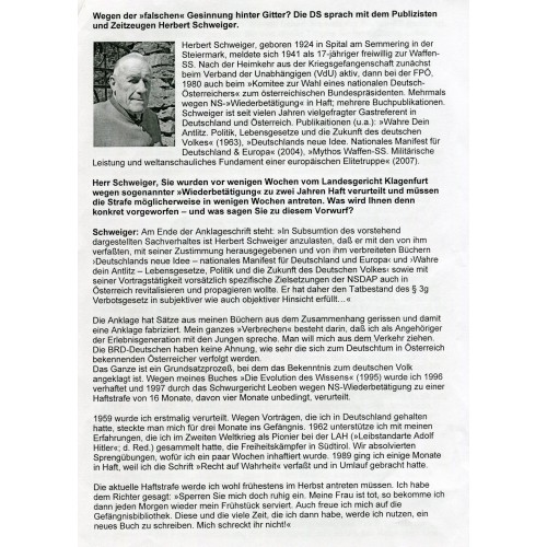 Schweiger, Herbert: Mythos Waffen-SS