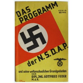 Feder M.d.R., Dipl.-Ing. Gottfried: Das Programm der N.S.D.A.P. und seine weltanschaulichen Grundgedanken