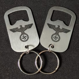 Flaschenöffner aus Edelstahl