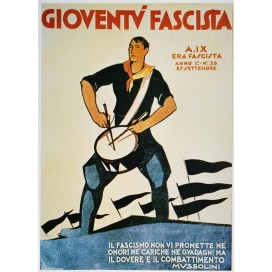 Plakat „Faschistische Jugend“