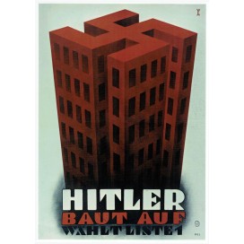 Plakat „Hitler baut auf"