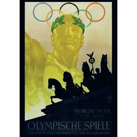 Plakat „Olympische Spiele 1936"