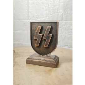 SS-Standschild aus Kunstharz (Polyresin)