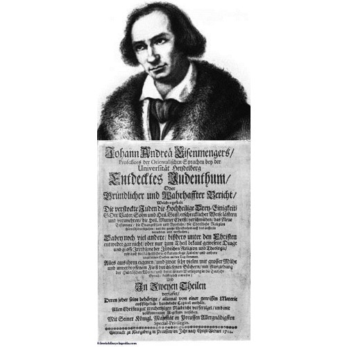 Schieferl (Hrsg.), Dr. Franz Xaver: Johann Andreas Eisenmengers "Entdecktes Judentum"