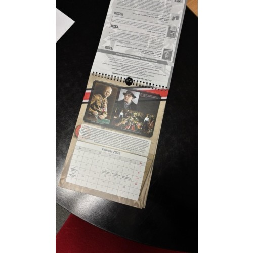 Kalender: Die Schrecken des Nationalsozialismus – 2026