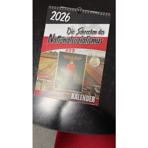 Kalender: Die Schrecken des Nationalsozialismus – 2026