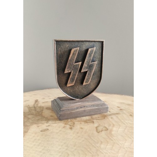 SS-Standschild aus Kunstharz (Polyresin)