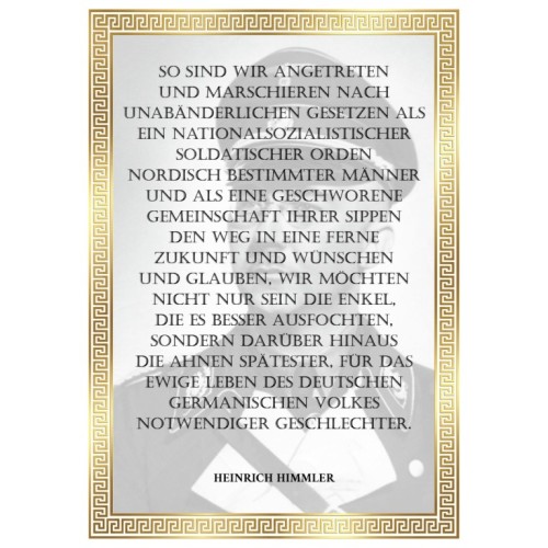 Vier Waffen-SS-Plakate