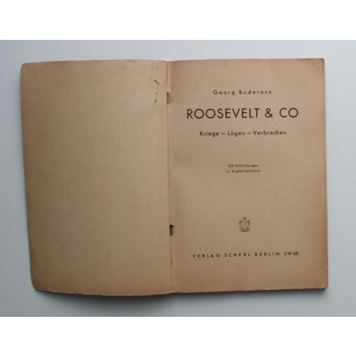 Buderose, Georg: Roosevelt & Co.