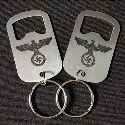 Flaschenöffner aus Edelstahl