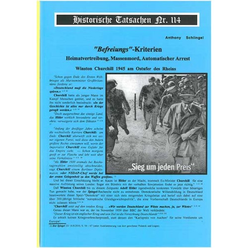 Historische Tatsachen Nr. 114 - „Befreiungs“-Kriterien