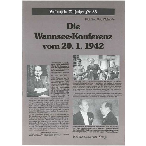 Historische Tatsachen Nr. 35 - Die Wannsee-Konferenz von 20.01.1942