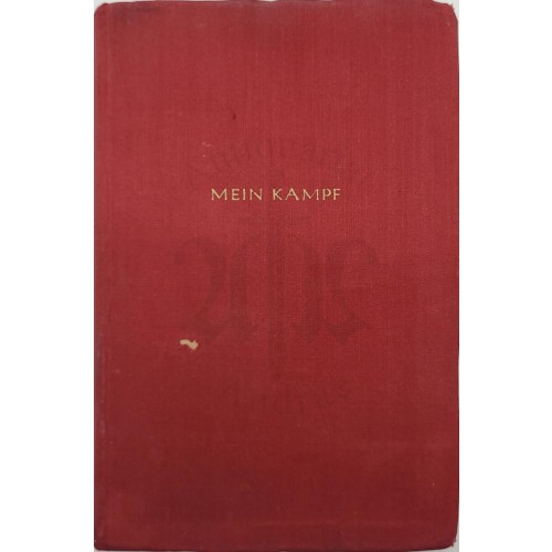 Hitler, Adolf: Mein Kampf (seltene Tornisterausgabe aus dem Jahre 1942)