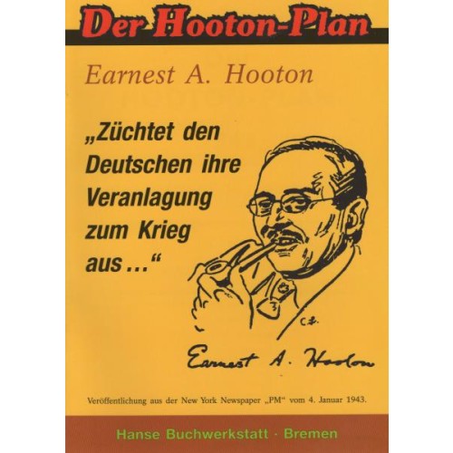 Hooton, Earnest A.: Der Hooton-Plan (Soyka)