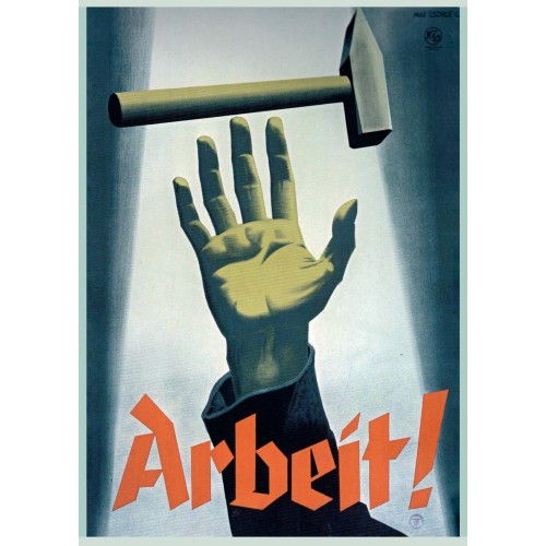 Plakat „Arbeit!"