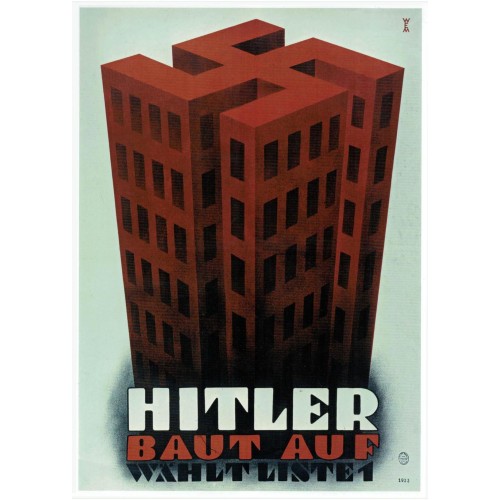 Plakat „Hitler baut auf"