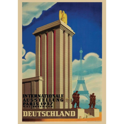 Plakat „Internationale Ausstellung Paris 1937"