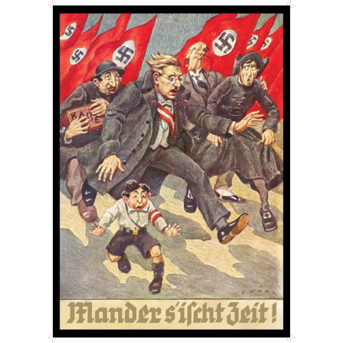 Plakat „Mander s'ischt Zeit!"