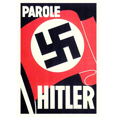 Plakat „Parole Hitler"