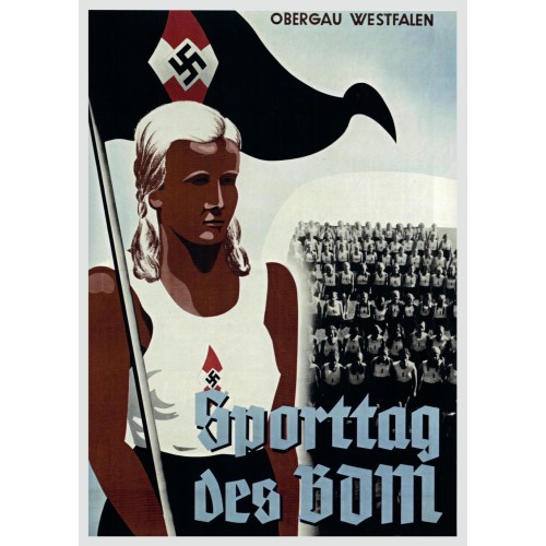 Plakat „Sporttag des BdM"