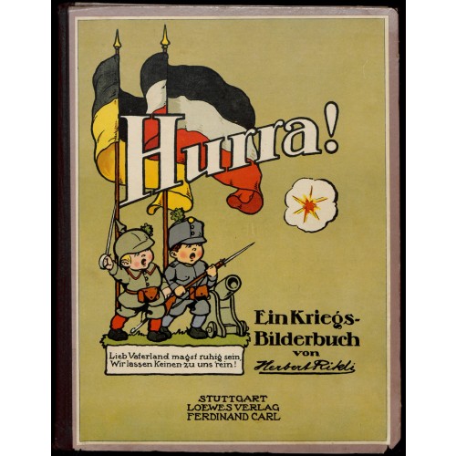 Rikli, Herbert: Hurra! – Ein Kriegs-Bilderbuch