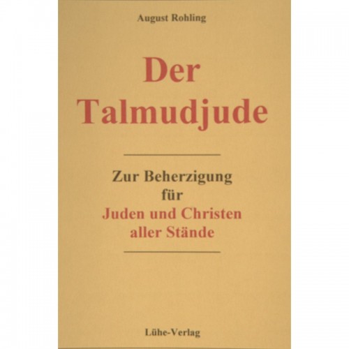 Rohling, August: Der Talmudjude
