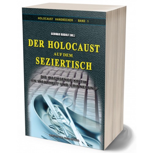 Rudolf, Germar: Der Holocaust auf dem Seziertisch