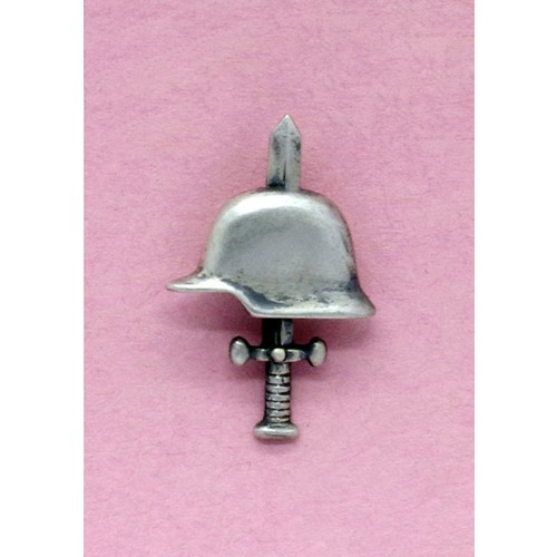 Stahlhelm-Anstecker